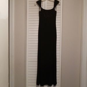Black formal dress